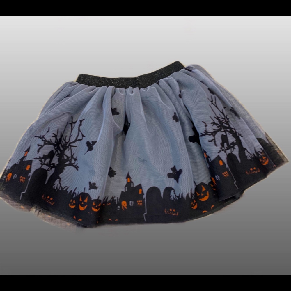 Children Halloween Skirt 2-3T